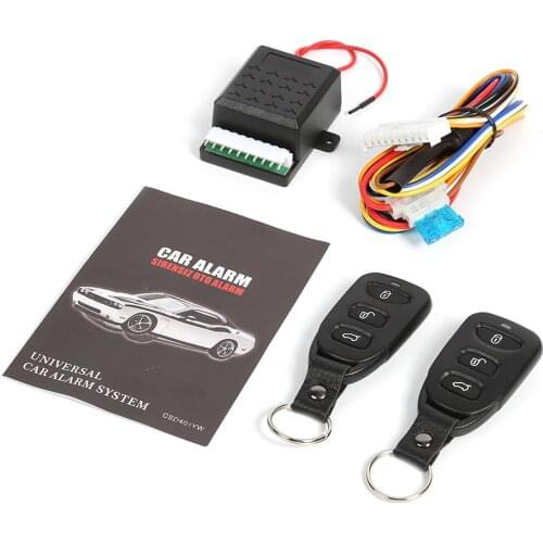 Car Remote Central Kit Door Lock Locking Alarm Keyless Entry System with Auto Remote Control Alarm Systems Central Kit 401/T102