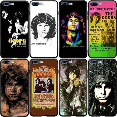 Phone Case for Xiaomi Redmi Note 9A 8 8T 7 6 7A 6A 5A 5 A1 A2 A3 Pro Max Plus Lite Jim Morrison