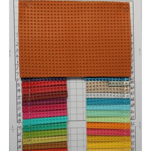 For Sporting goods, luggage, gloves, shoes, belts, furniture embossed leather starry pattern artificial PVC leather