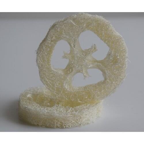 [ReadStar]100pcs/lot 1CM thickness Natural Loofah Luffa sponge DIY customize cleanner soap tools dish,,sponge scrubber,facial