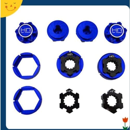 Hot Racing Traxxas X Maxx 24mm Aluminum Hex Hub Wheel Adapter Set XMX10X06