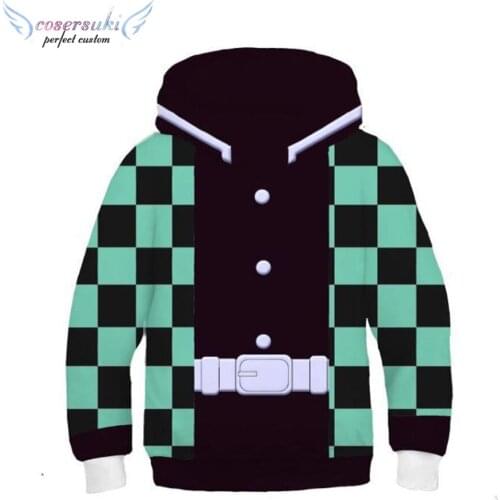 Demon Slayer: Kimetsu no Yaiba Agatsuma Zenitsu Childrens hoodies Cosplay Costumes Cosplay Coat, Perfect Custom for You
