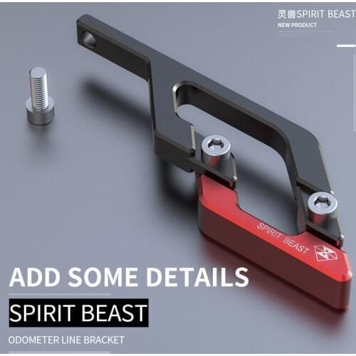 Spirit Beast Instrument Line Bracket Universal Motorcycle Accessories Harness Retractor Odometer Line Clip Code Free Shipping