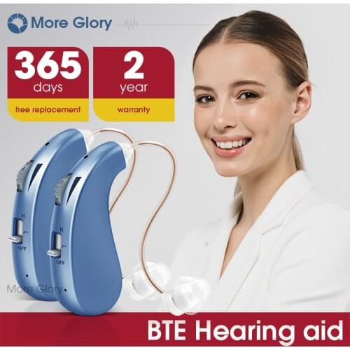 Mini Hearing Aid, Wireless Intelligent Digital Noise Reduction Invisible Sound Amplifier, Suitable For Moderate Hearing Loss