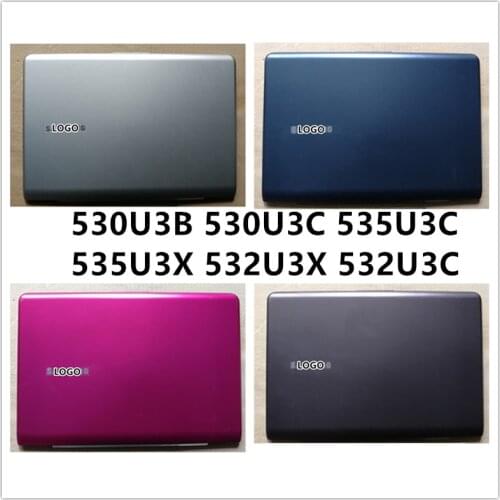 New laptop For Samsung 530U3B 530U3C 535U3C 535U3X 532U3X 532U3C LCD Back Cover Top Case/Front Bezel/Hinges/Axle cap