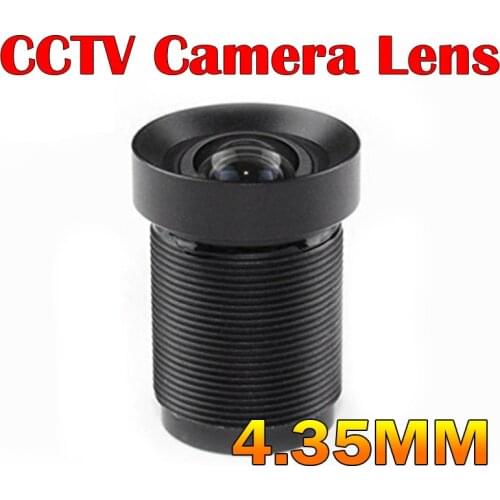 4K Lens 4.35mm M12 1/2.3" IR Filter 72D 10Megapixel Action Camera Lens for Gopro Xiaomi Yi SJCAM Camera DJI Phantom Drones UAVS