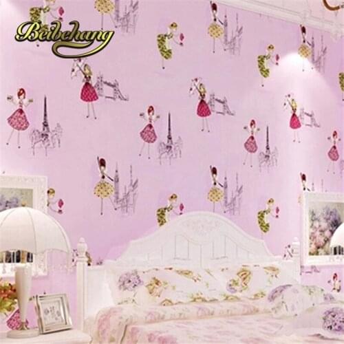 Beibehang papel de parede Romantic bedroom import 3D mural background wall paper infantil wallpaper for walls 3 d