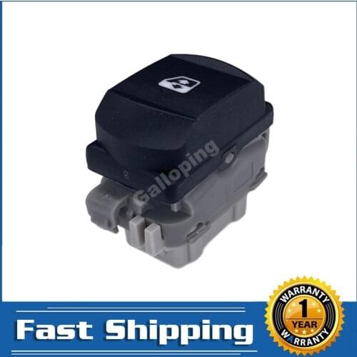Electric Power Window Switch Control Lifter Button for Renault Espace MK4 Laguna MK2 Megane MK2 Dynamique Single Passenger Side