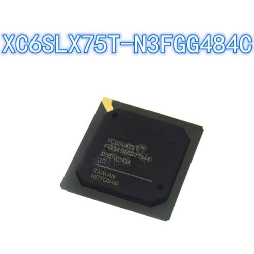 1PCS Original XC6SLX75T-N3FGG484C BGA-484 XC6SLX75T BGA484 Embedded-FPGA (Field Programmable Gate Array)