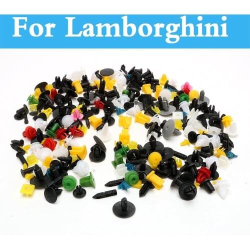 200pcs Car Cable Mount Clamp Clips Auto Wire Tie For Lamborghini Murcielago Reventon Sesto Elemento Aventador Veneno Gallardo