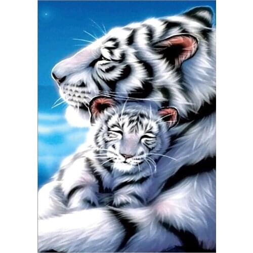 5D diamond painting full diamond new animal tiger diamond mosaic embroidery decoration home decoration
