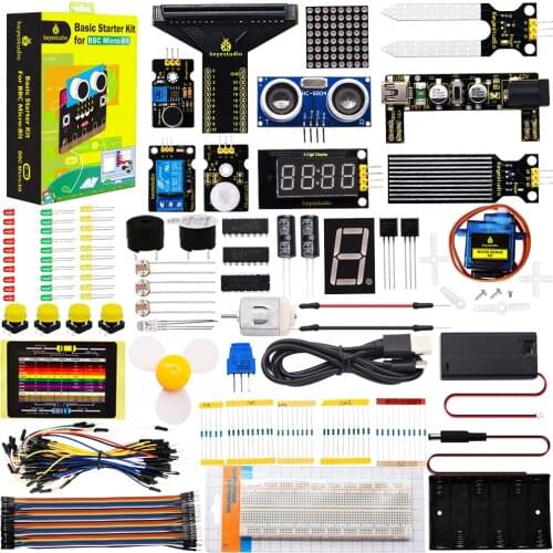Keyestudio Microbit Basic Starter Kit Diy Electronic Kit for BBC Micro:bit