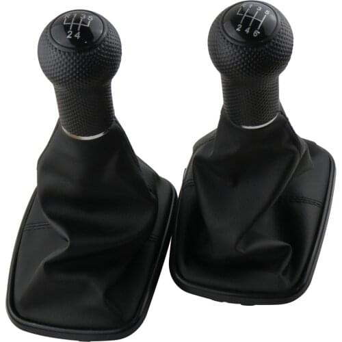 Car Styling Gear Shift Knob Lever Shifter Gaiter Boot Case Cover For Volkswagen VW 1999-2004 Golf 4 MK4 GTI R32 Bora Jetta