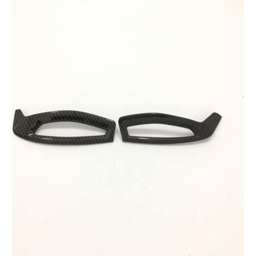 For Toyota C-HR CHR 2017 2018 Chrome air conditioner Vent outlet Cover Styling ABS decoration interior mouldings accessories