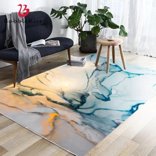 Bubble Kiss Carpets For Living Room Green Marble Rug Color Ink Painting Floor Mat Rug Home Gradient Carpet Bedroom Art Decor Rug