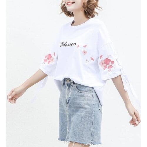 Summer Japan Style T Shirt Women Harajuku Tops T-shirt Kawaii Print T Shirt Girls Female Loose Short Sleeve Tee Shirt Femme