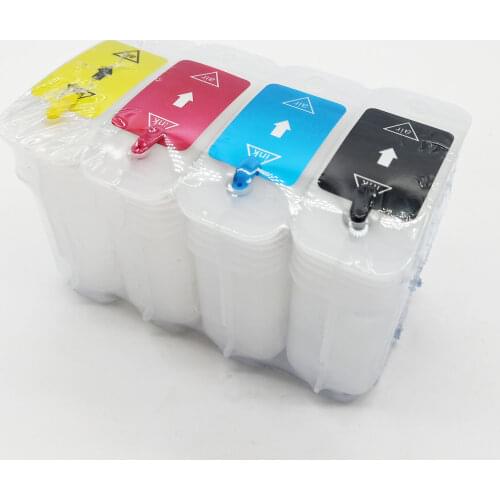 PRINTER refillable CARTRIDGES 1SET 82 FOR HP DESIGNJET 500 800 C4911A-C4913A C4844A printer parts