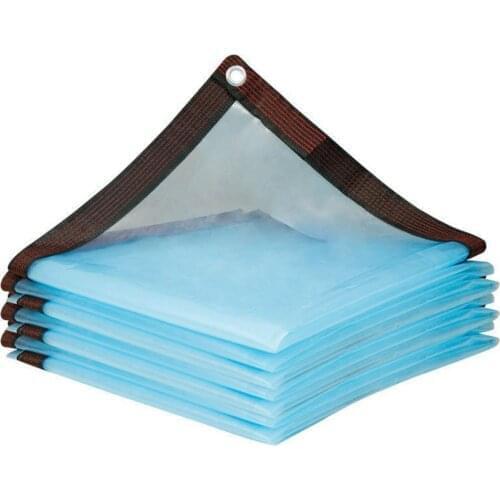 Greenhouse Film Transparent Awning Cloth Regenfeste Plane Sonnenschutztuch Edge Punching Pflanzenschutz Rainproof Tarpaulin