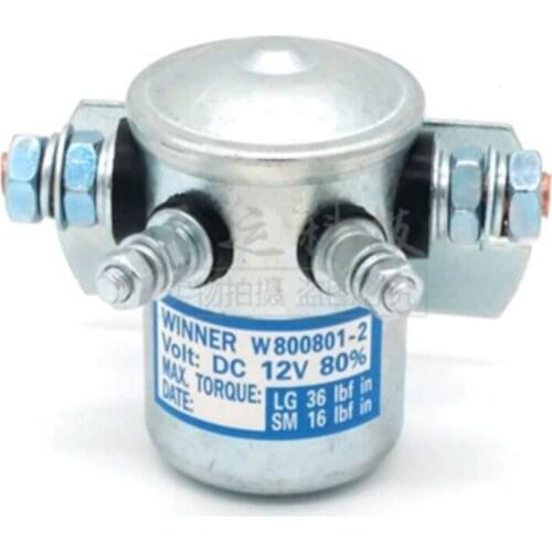 Winner W800801 12V DC Contactor Pump Contactor Lift Contactor Tail Lift Contactor For Electric Cart Pallet Truck Tail Lift