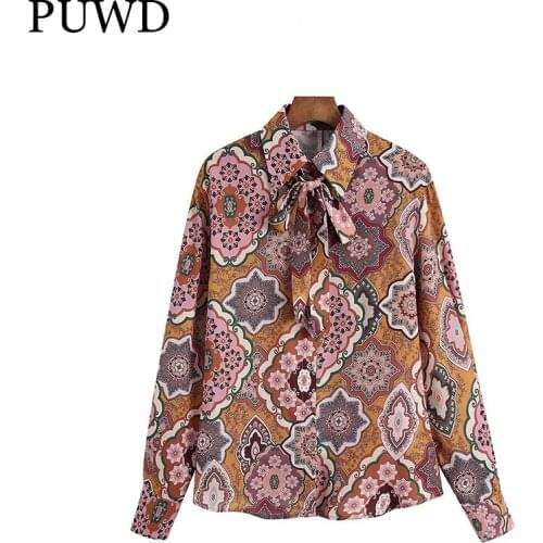 Женские красные рубашки PUWD China At AliExpress