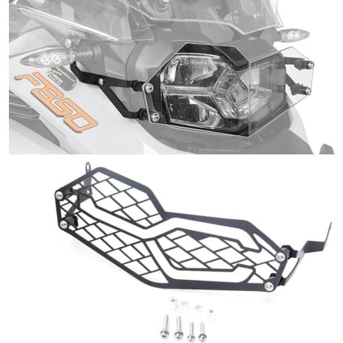 Motorcycle Head Lamp Glass Covers For BMW F850GS F750GS 2018-2019 Headlight Grill Protector Guard F850 F750 GS F 850 F 75