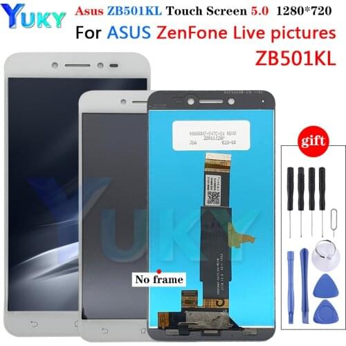 5.0 ''Voor Asus Zenfone Lite ZB501KL Lcd Display Panel Touch Screen Digitizer Glas Sensor Vergadering Onderdelen ZB501KL Lcd