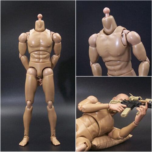 1/6 Scale Male Soldier Movable Joints V8 Body Model for 12" Action Figure