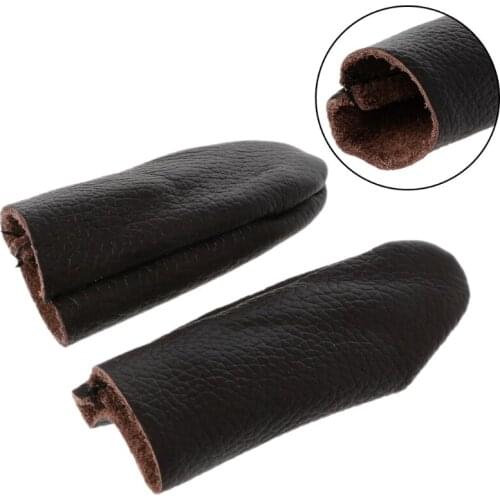 1 Pair Needle Felting Faux Leather Protectors Finger Tools For Hand Craft