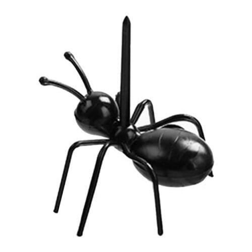 12 Pcs/Set Ant Shaped Forks Fruit Pick Kitchen Accessories Handler Utensils Barbecue Tool High Temperature Resistance Anti-hot