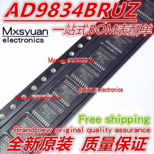 5pcs~50pcs AD9834 AD9834BRUZ AD9834BRU AD9834B TSSOP20 New original digital to analog converter
