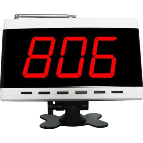 SINGCALL Wireless Calling System,Restaurant Calling System,Hotel System,3 Digits Display Receiver