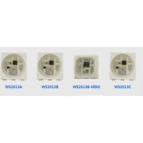 DC5V WS2813B WS2818 Chip Smart built-in IC addressable SMD5050 One IC 1000PCS/REEL