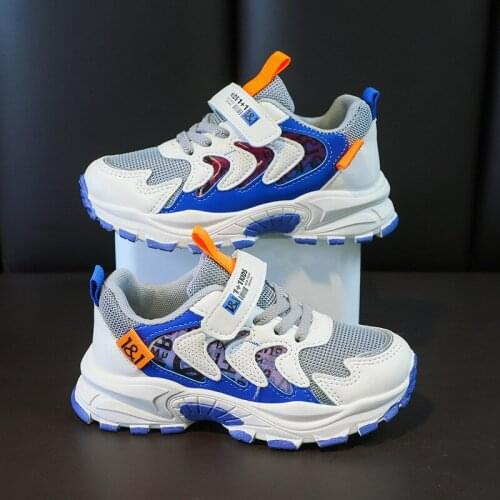 Children sports shoes, boys' leisure, middle-aged students' running shoes, lightweight and breathable girls' travel shoes
