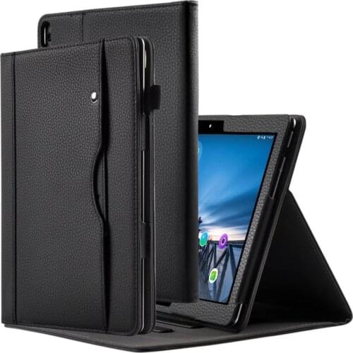 For 10.1" Lenovo Tab P10 TB-X705F/L Hand Holder Stand Leather Case For Lenovo M10 TB-X605 X505 10.1'' Tablet Case Cover +Film