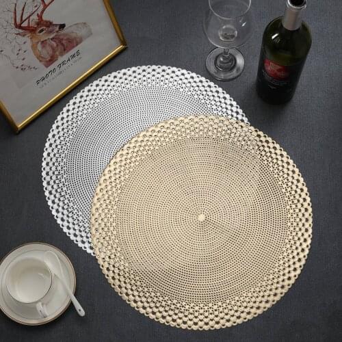 Dining Table Mat Placemat Pad Heat Resistant Bowls Coffee Cups Coaster Tableware Mat For Home Kitchen Party Supply 2021 New