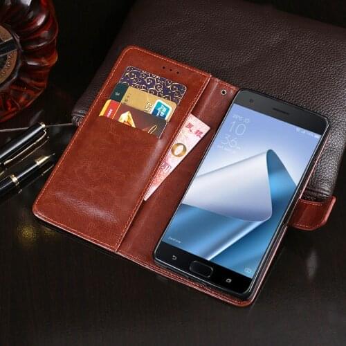 For Asus Zenfone 4 MAX ZC554KL Stand Wallet Flip Leather Case For Asus Zenfone 4 Pro ZS551KL With Card Slots Case