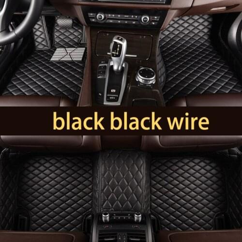 Leather car interior floor mat for BMW 6 series g32 640i 650i 630i 2018 2019 2020 accessories interior styling carpet