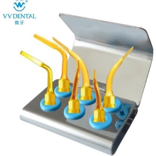 Ultrasonic Scaler Surgery Exelcymosis Tips Kit Fit With MECTRON /NSK Handpiece UC1/UC1R/UC1L/UC2/UC2R/UC2L Dental Instrument