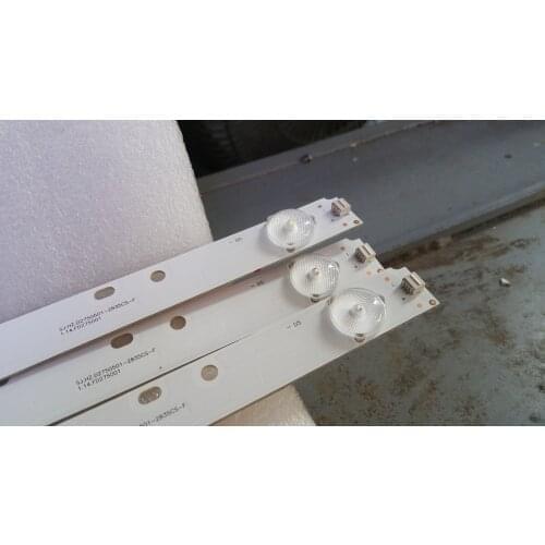30 pcs/Lot 100% NEW LCD TV backlight bar 100% test SJ.HZ.D2750501-2835CS-F 1pcs=54cm 5 led(1 led=3v)