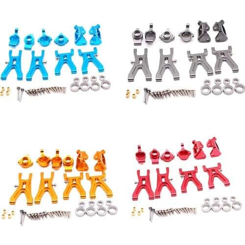 Upgrade Suspension Arm & Front/Rear Hub C Seat Parts Kit for WLtoys A959 A979 A959B A979B K929 RC Car Replacements