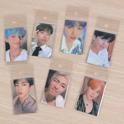 KPOP Bangtan Boys Poster Album MAP OF THE SOUL:PERSONA Paper Lomo Cards Signature Card HD Photocard Suga Jungkook 4pc/7pc/set