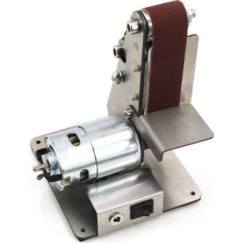 Professional DIY Polishing Machine Electric Vertical Belt Sander Fixed-angle Sharpener Table Cutting Edge Machine power tool