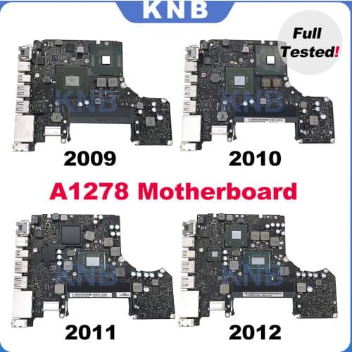 Tested Original Motherboard For Macbook Pro 13" A1278 Logic Board 2008 2009 2010 2011 2012 Year