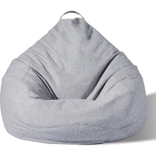 Factory Direct Wholesale High Back Support Gaming Outdoor Bean Bag Cover Without Filling