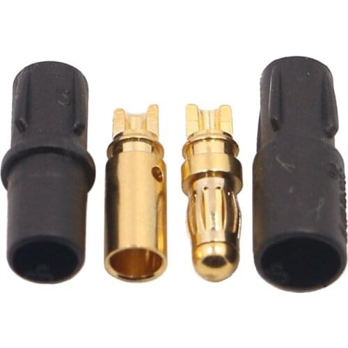 Gold-plated SH3.5-F/M 3.5mm small size high current welding assembly plug connector with sheath