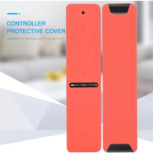 Silicone Remote Control Cover for Samsung Smart LCD TV Remote Shockproof Case Anti-drop Durable Remote Control Cases