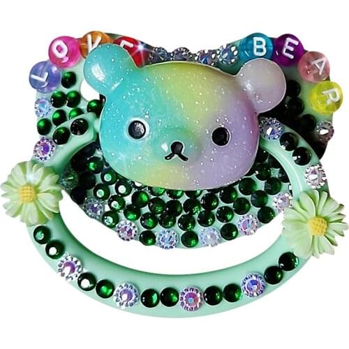 DDLG Adult Size Pacifier Cloud car ABDL Adult Baby Pacifier Daddys Girl Dummy Dom 100% Handmake Silicone Nipple Cute Pacifier