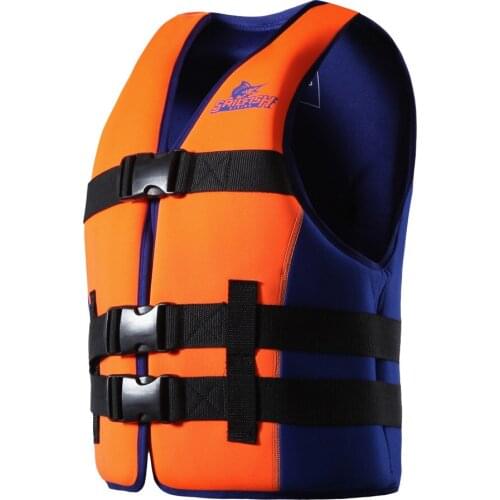 Adult Kids XS-3XL Life Vest Jacket Neoprene Buoyancy Swimming Boating Motorboat Buoyancy Life Jacket Water Sports