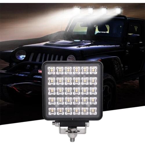LOYO Flush Mount Offroad LED Work Light Pods 4x4 4WD ATV Truck LED Lamp For Auto Car SUV Tractor Off-road