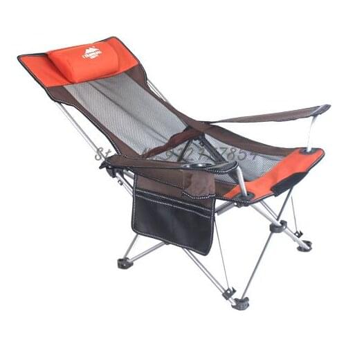 Outdoor Folding Chair Chair Portable Fishing Chair Camping Chair Back Chair Beach Chair Stool Self Driving Camping Supplies
